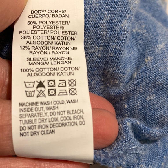 Norton by Lucky Brand Motorcycle Graphic Baseball Tee with 3/4 Sleeves - Picture 11 of 11